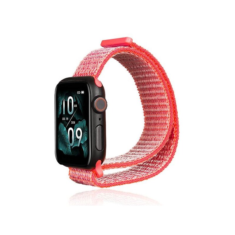 Pasek BELINE Nylon do Apple Watch do koperty 42/44/45/49mm Różowy