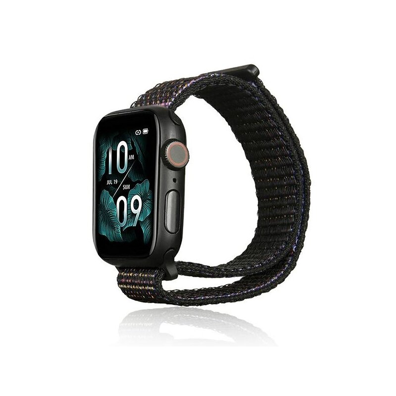 Pasek BELINE Nylon do Apple Watch do koperty 38/40/41mm Czarny