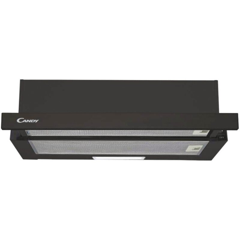 Okap CANDY CBT625/2B/1 Czarny 332.1m3/h 64dB klasa B