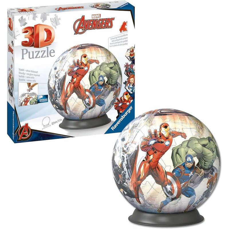 Puzzle 3D RAVENSBURGER Marvel Avengers 11496 (73 elementy)
