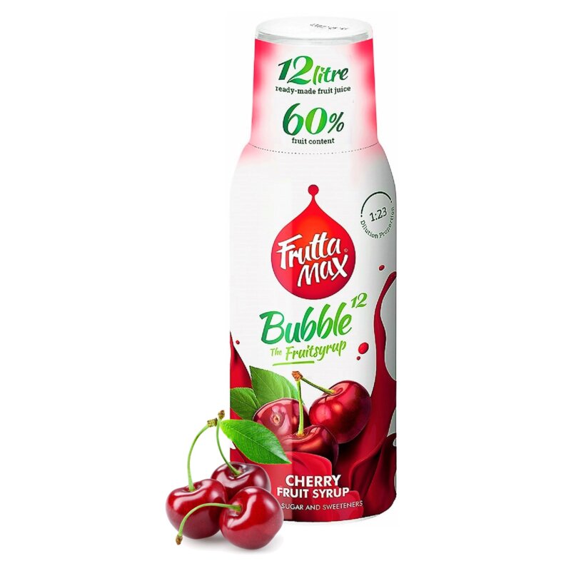 Syrop do saturatorów FRUTTAMAX Wiśnia 500 ml