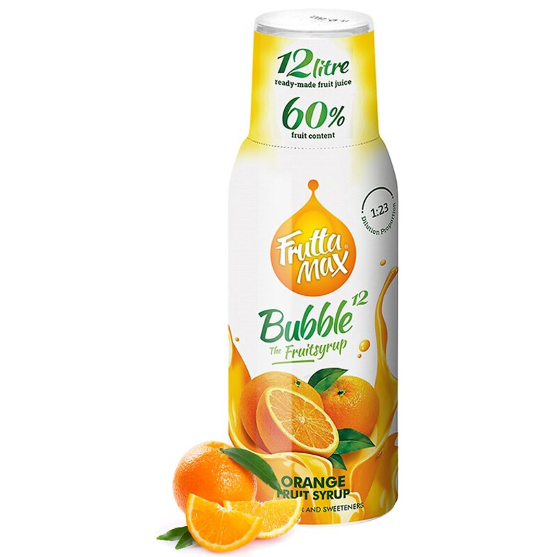 Syrop do saturatorów FRUTTAMAX Pomarańcza 500 ml