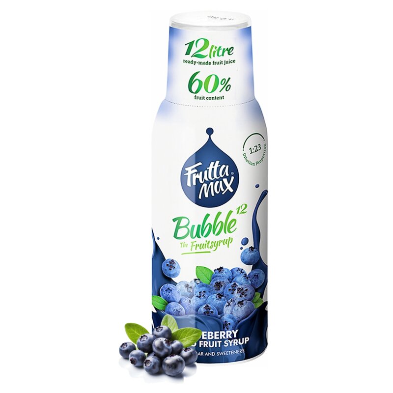 Syrop do saturatorów FRUTTAMAX Borówka 500 ml
