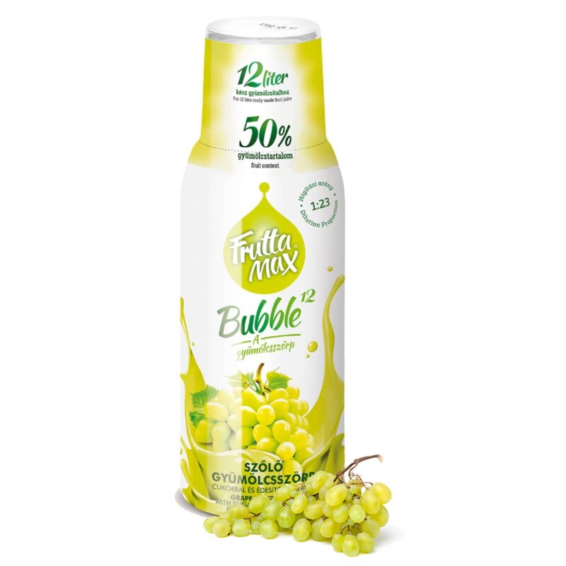 Syrop do saturatorów FRUTTAMAX Winogrono 500 ml