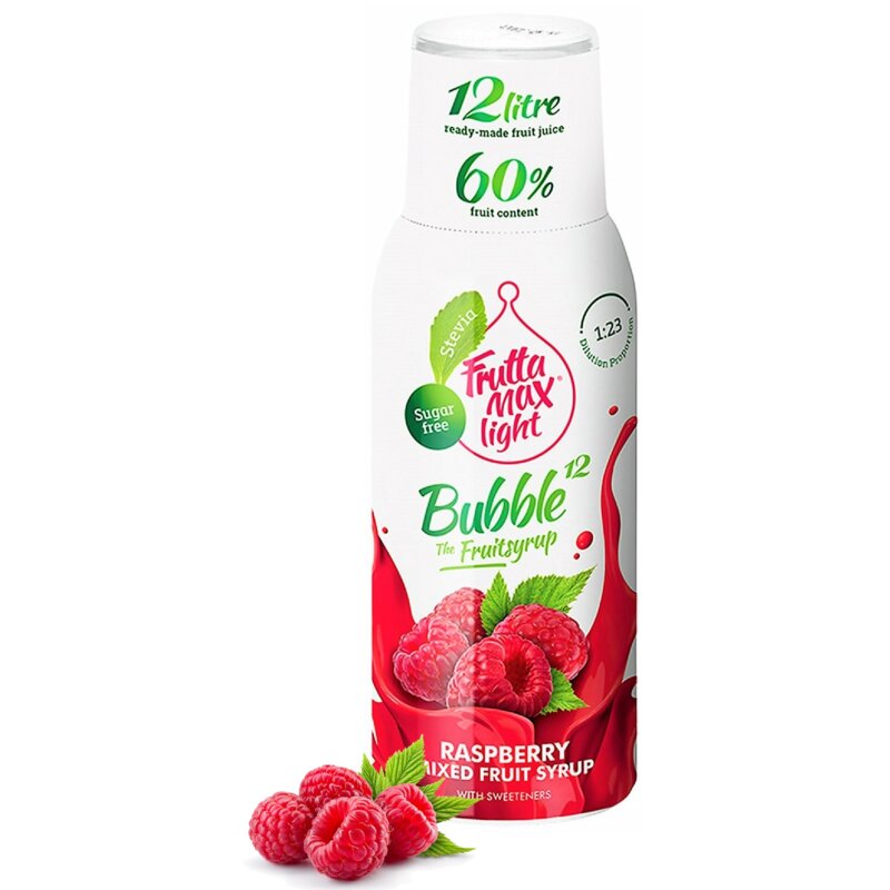 Syrop do saturatorów FRUTTAMAX Malina Light 500 ml