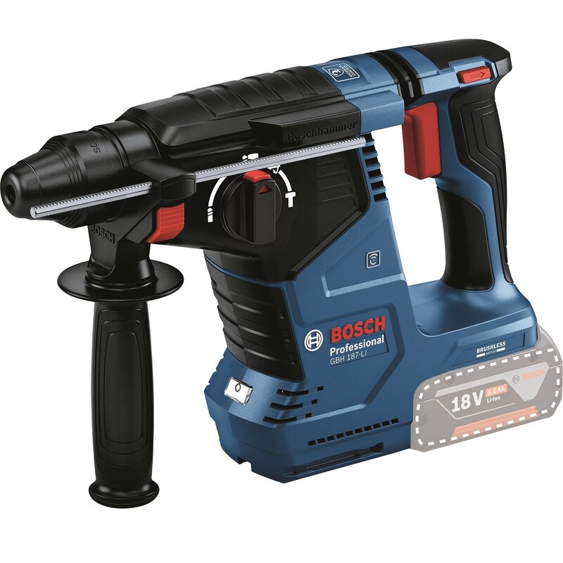 Młot udarowo-obrotowy BOSCH Professional GBH 187-LI 0611923020