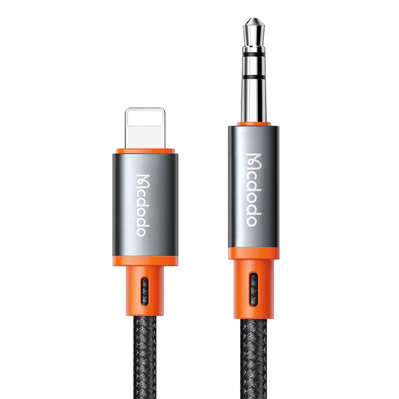 Kabel Jack 3.5 mm - Lightning MCDODO CA-0890 1.8 m Czarny