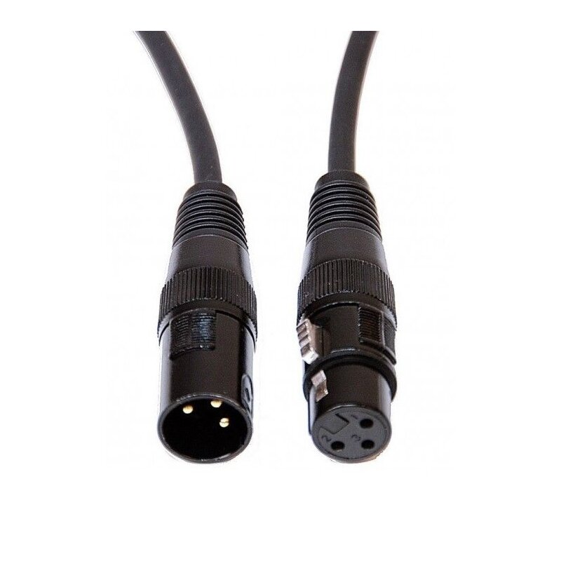 Przewód CABLE4ME Oświetleniowy DMX 3-Pin 15 m