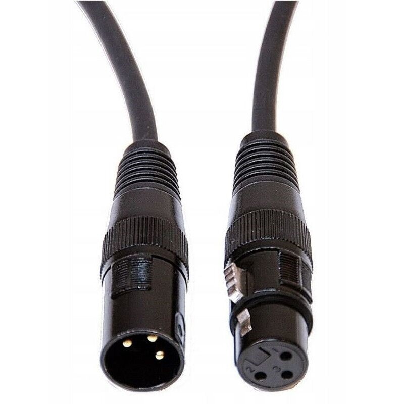 Przewód CABLE4ME Oświetleniowy DMX 3-Pin 1 m