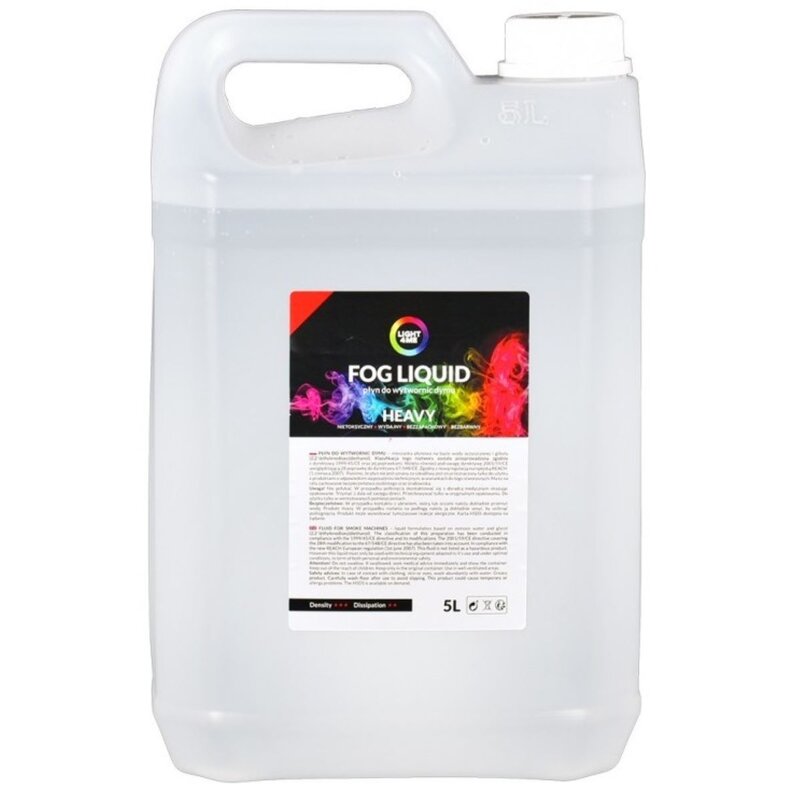 Płyn do wytwornic dymu LIGHT4ME Fog Liquid Heavy 5 l