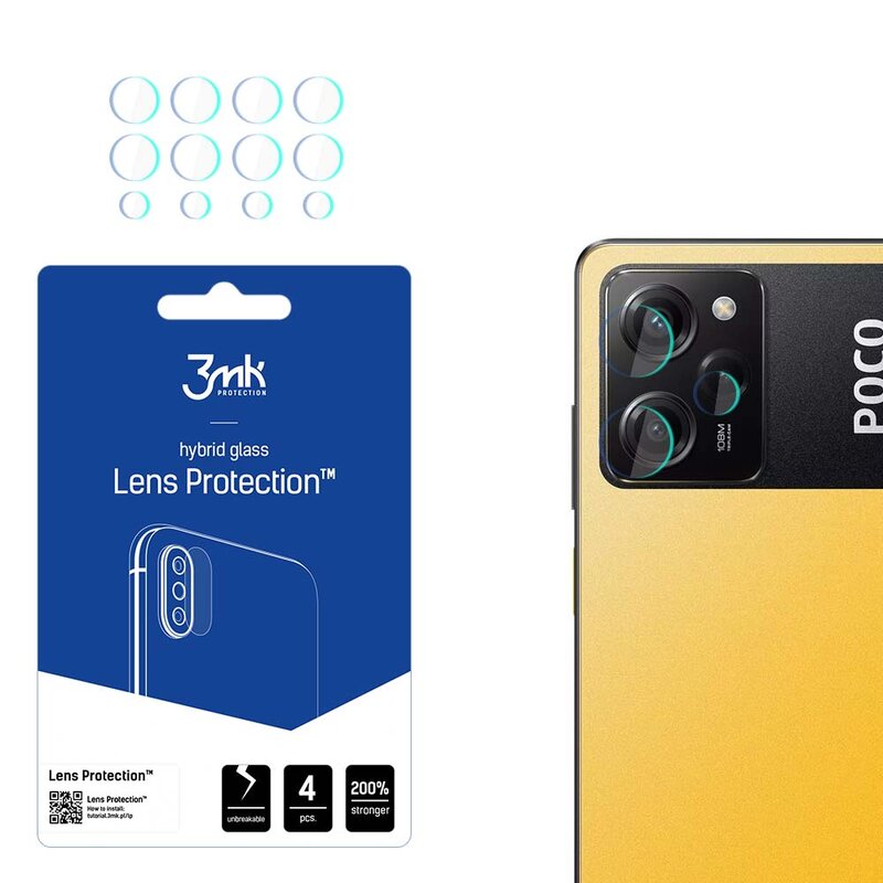 3mk Lens Protection do Xiaomi POCO X5 Pro 5G