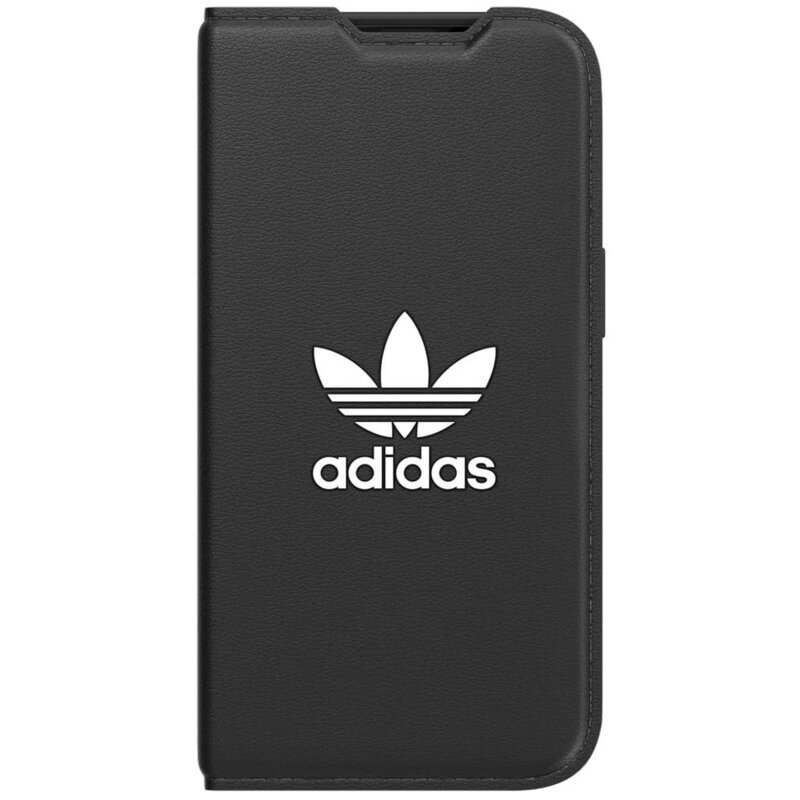 Etui ADIDAS Trefoil Snap Case Booklet do Apple iPhone 14 Czarny