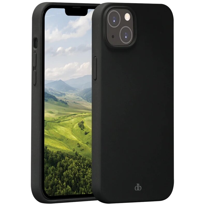 Etui DBRAMANTE1928 Monaco do Apple iPhone 14 Czarny