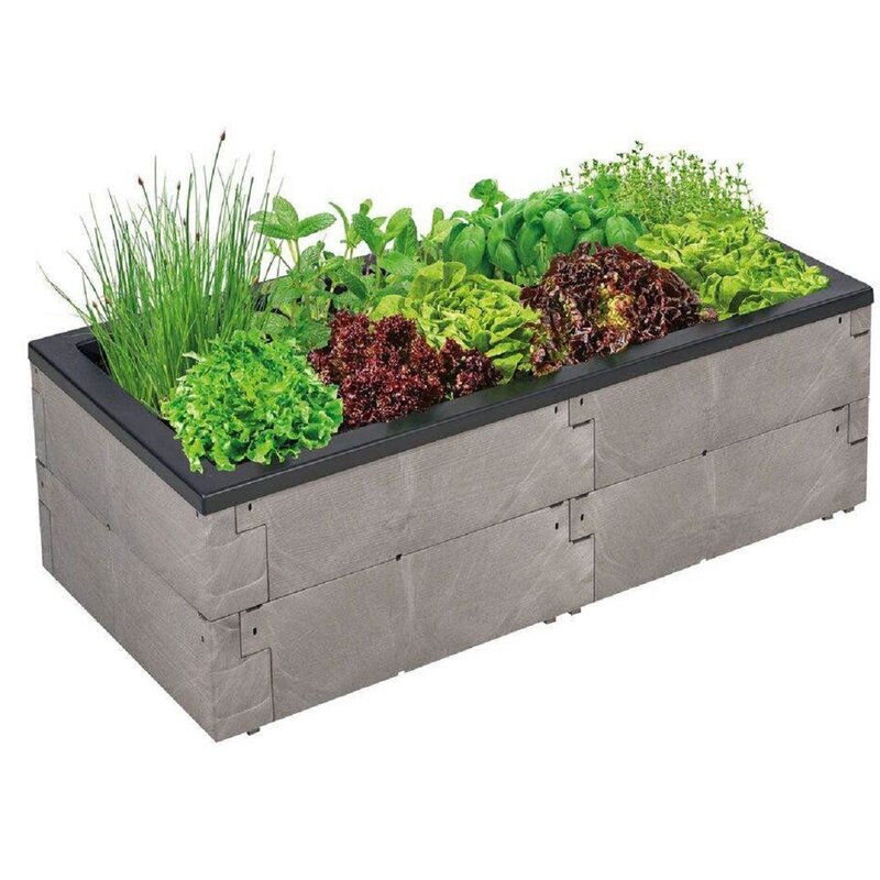 Doniczka JEWEL Timber 2 rzędy 125L