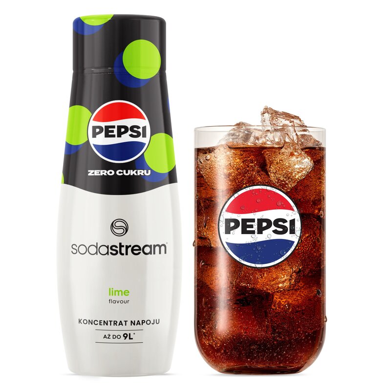 Sodastream Pepsi Lime Zero cukru