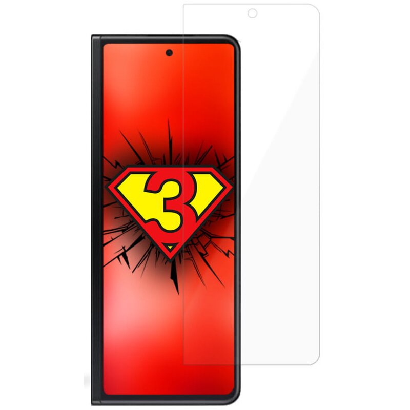 Szkło hybrydowe 3MK FlexibleGlass Pro do Samsung Galaxy Z Fold 3 5G (Front)