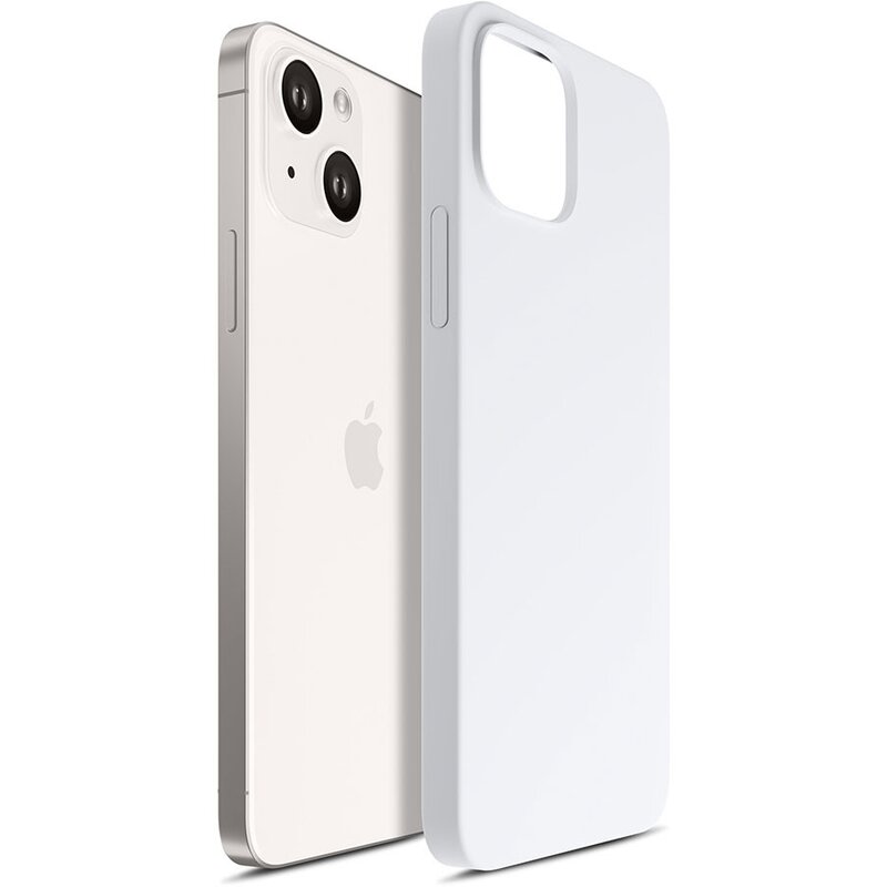 3mk Hardy Silicone MagCase do iPhone 14 Plus White