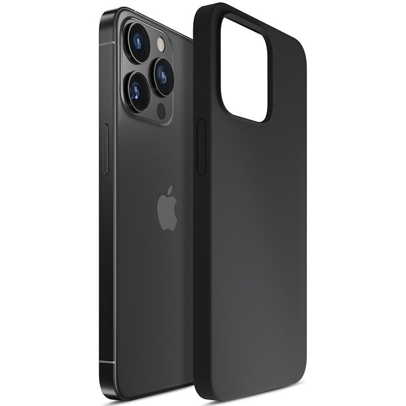 Etui 3MK Silicone Case do Apple iPhone 13 Pro Max Czarny