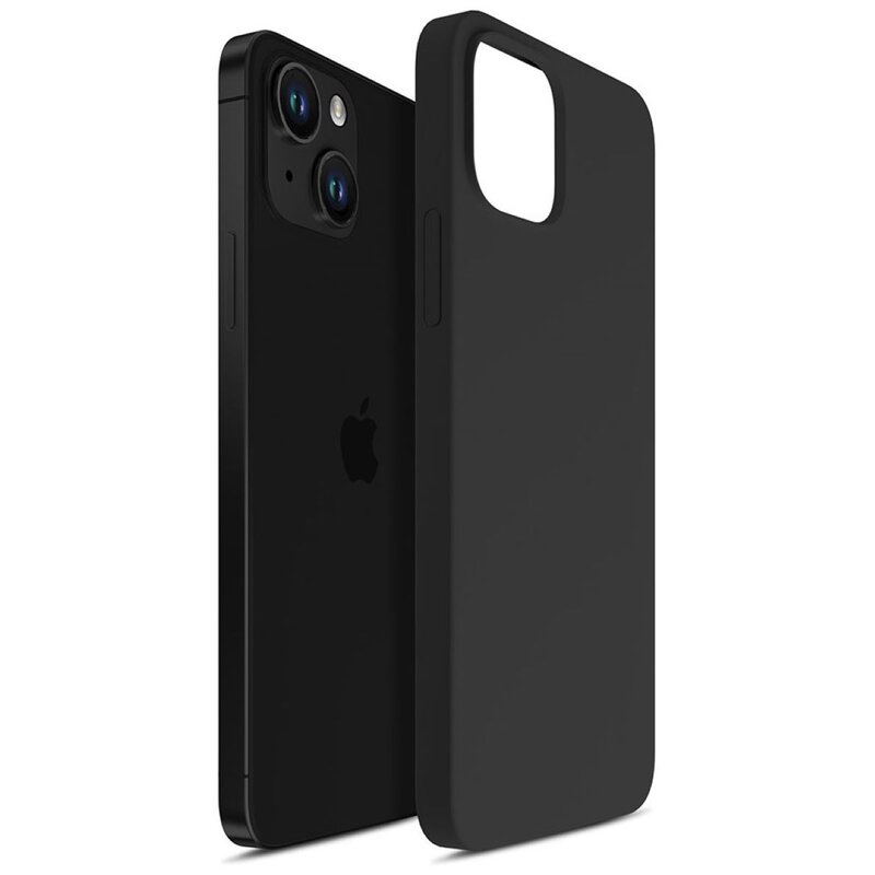 Etui 3MK Hardy Silicone MagCase do Apple iPhone 14 Plus Grafitowy