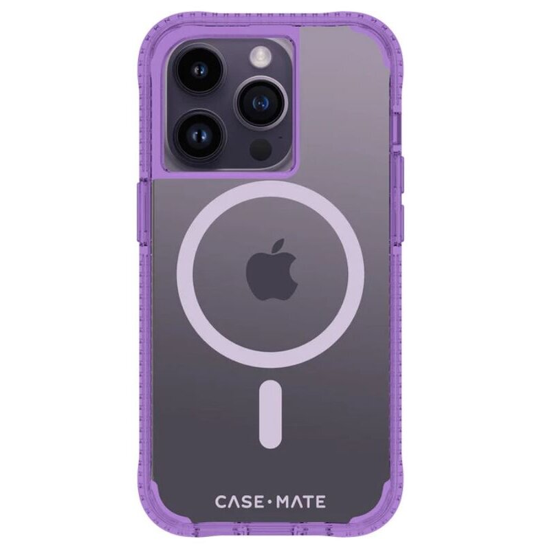 Etui CASE-MATE Tough Plus MagSafe do Apple iPhone 14 Pro Przezroczysty