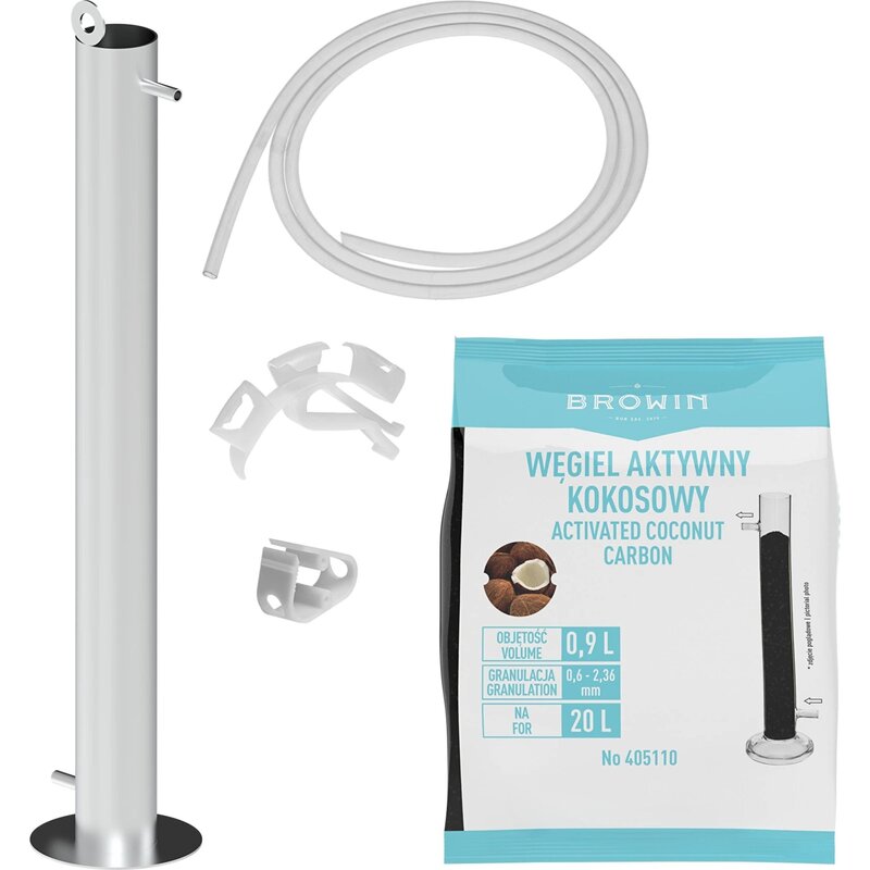 Kolumna filtracyjna BROWIN 405540 z akcesoriami i węglem aktywnym