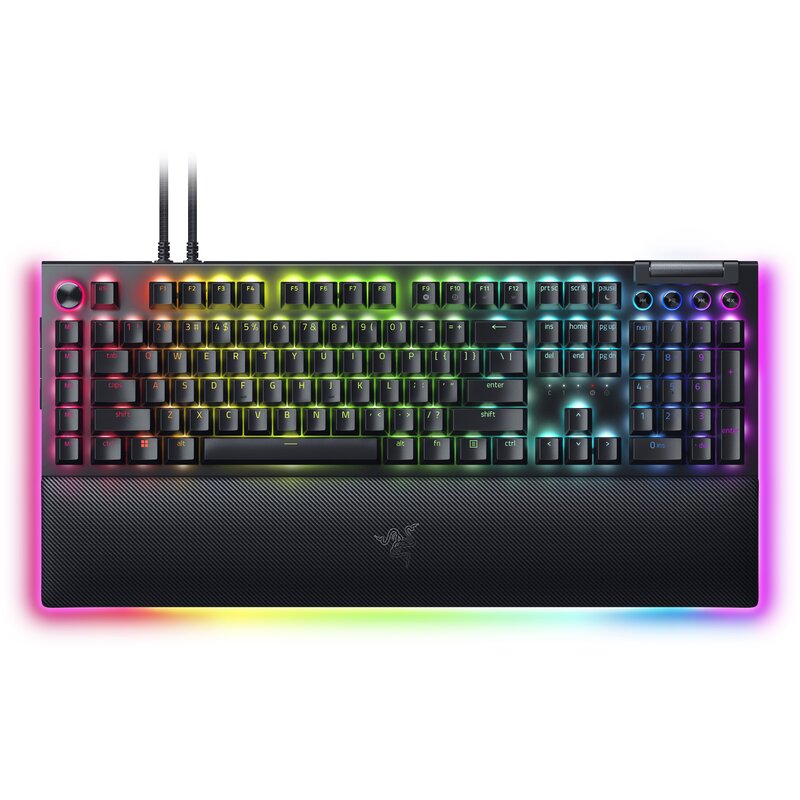 Klawiatura RAZER BlackWidow V4 Pro Yellow Linear Czarny