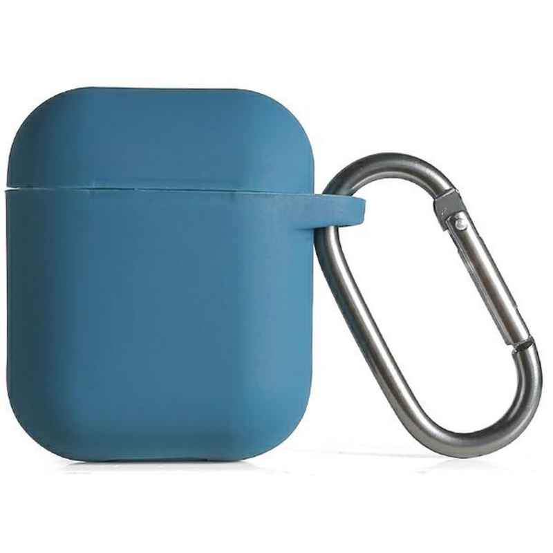 Etui na słuchawki BELINE Silicone do Apple AirPods 1/2 Niebieski