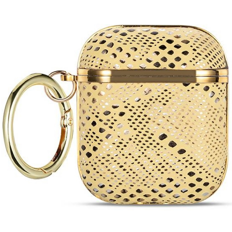 Etui na słuchawki BELINE Elegance do Apple AirPods 1/2 Złoty