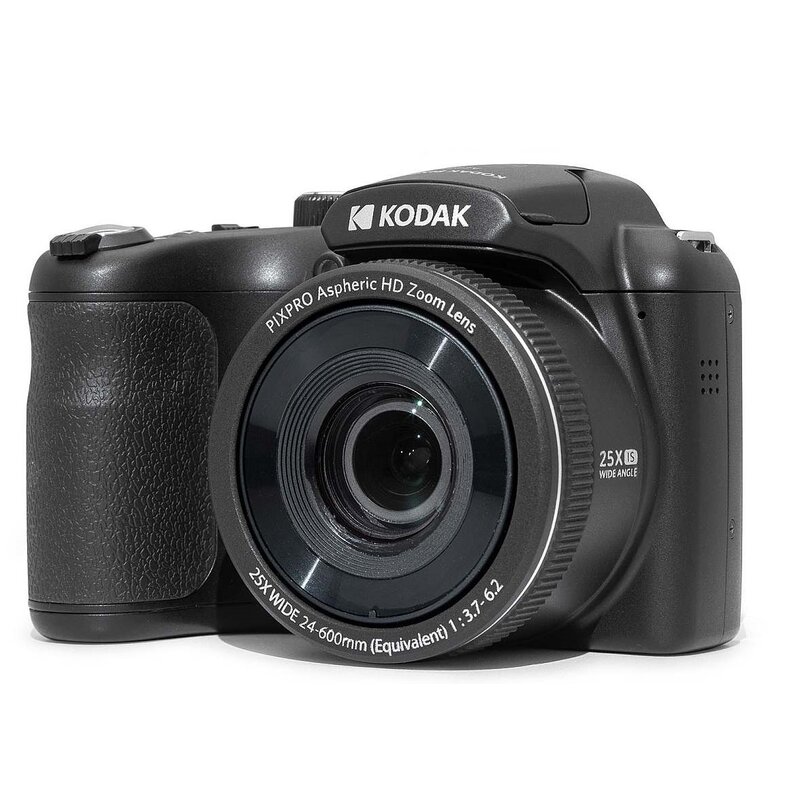 Aparat KODAK PixPro AZ255BK Czarny, 16 Mpix, 25x zoom optyczny
