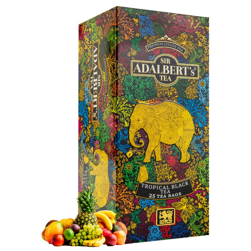 Herbata ADALBERTS Owoce tropikalne (25 sztuk)