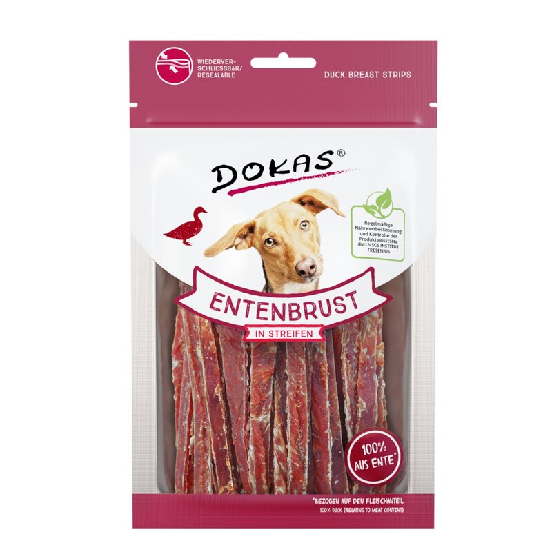 Przysmak dla psa DOKAS Filet z piersi kaczki 70 g