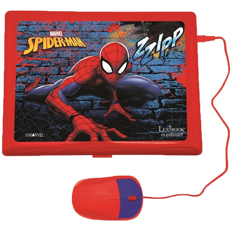 Zabawka laptop edukacyjny LEXIBOOK Spider-Man 124 aktywności JC598SPI17
