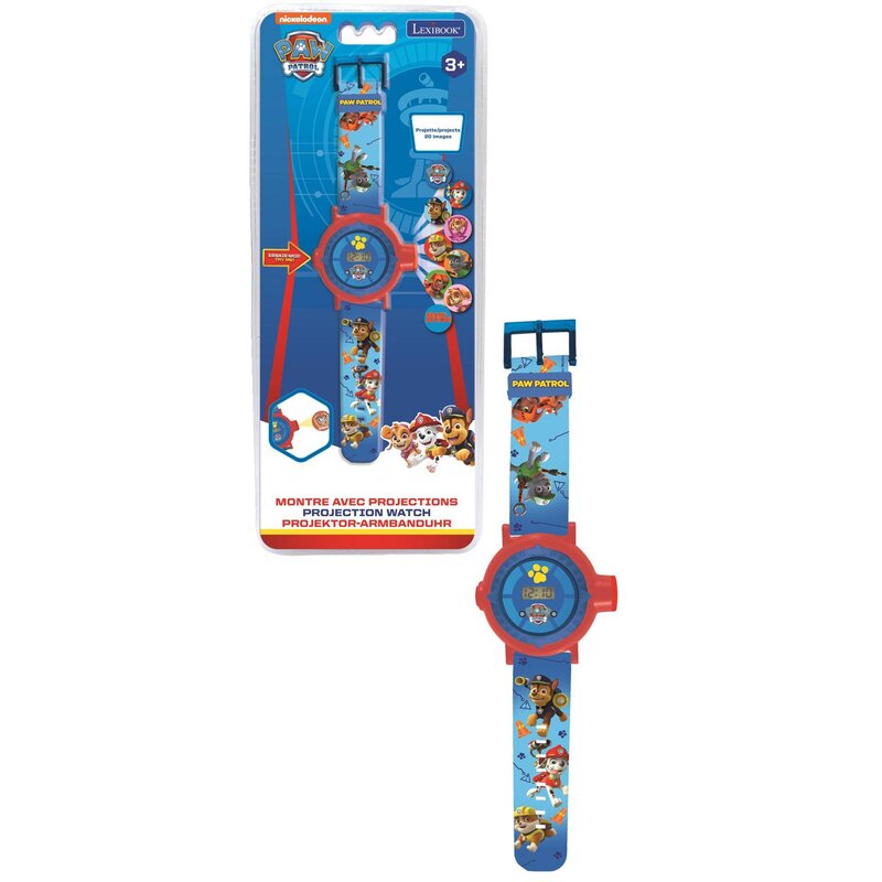 Zabawka zegarek z projektorem LEXIBOOK Psi Patrol DMW050PA
