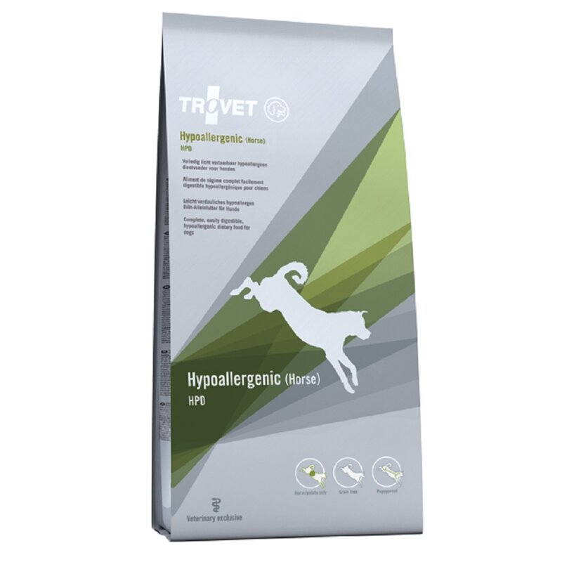 Karma dla psa TROVET Hypoallergenic Horse HPD z koniną 3 kg