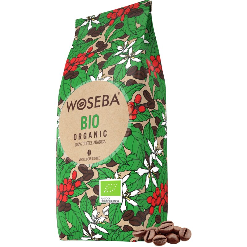 Kawa ziarnista WOSEBA Bio Organic Arabica 1 kg