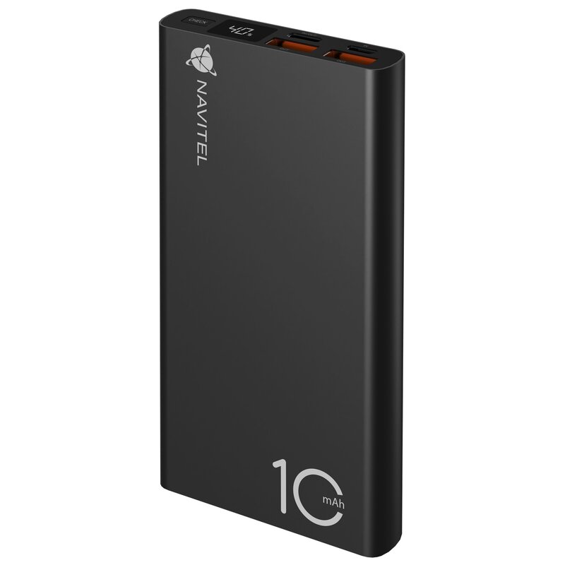 Powerbank NAVITEL PWR10 AL 10000mAh 22.5W Czarny
