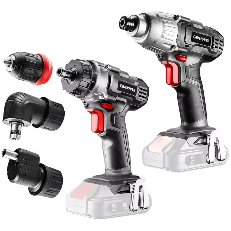 Zestaw elektronarzędzi GRAPHITE 58GS002