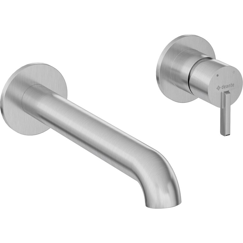 Bateria umywalkowa podtynkowa DEANTE Silia BQS F54L Stalowy