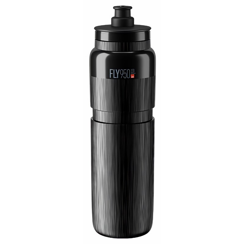Bidon ELITE Fly Tex 950 ml Czarny