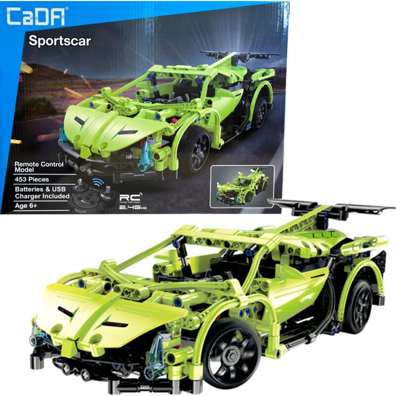 Klocki plastikowe CADA Hi-Tech Sportscar Zdalne sterowanie C51007W