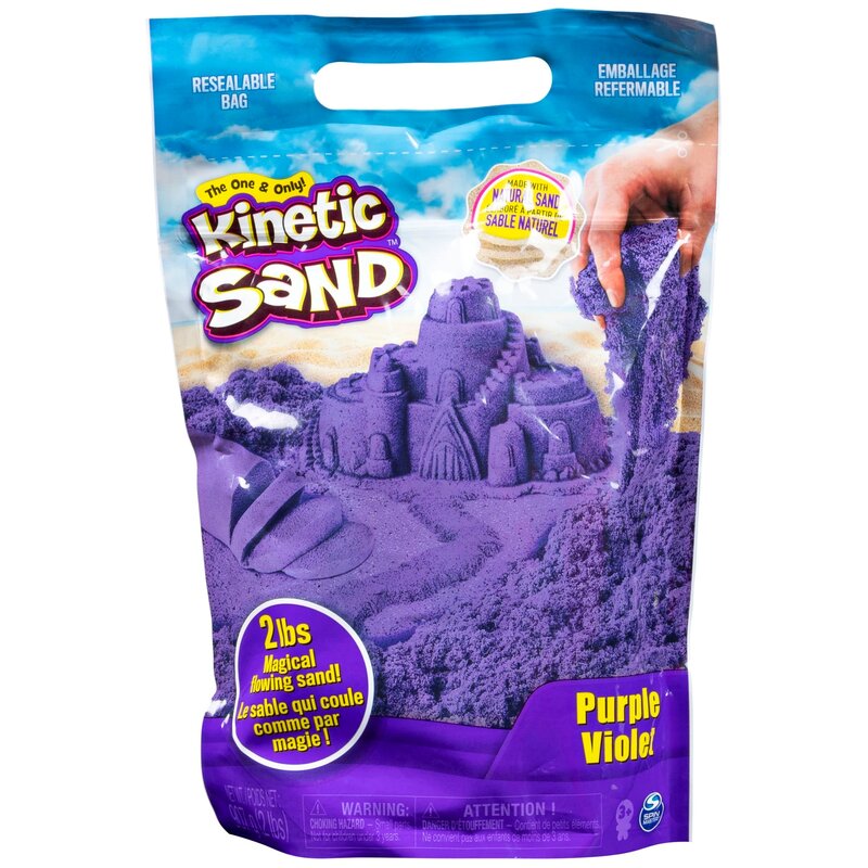 Piasek kinetyczny SPIN MASTER Kinetic Sand Fioletowy 6046035