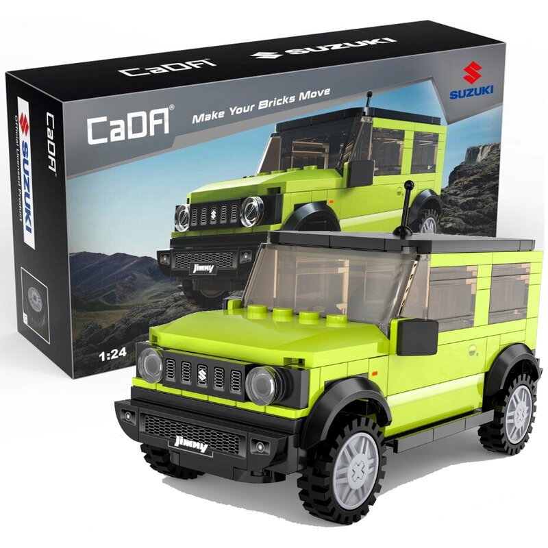 Klocki plastikowe CADA Make Your Bricks Move Suzuki Jimny 1:24 C55023W