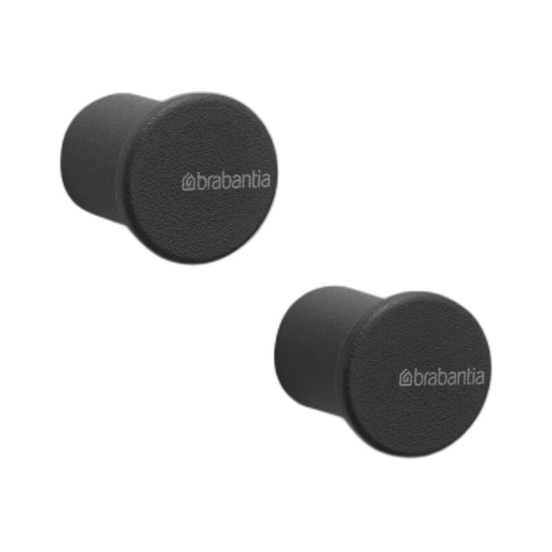 Wieszak łazienkowy BRABANTIA MindSet 303401 Ciemnoszary (2 szt.)