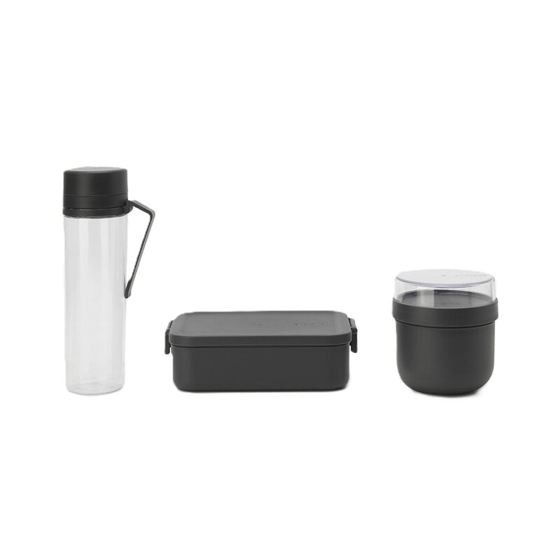 Zestaw lunchboxów BRABANTIA Make & Take Szary