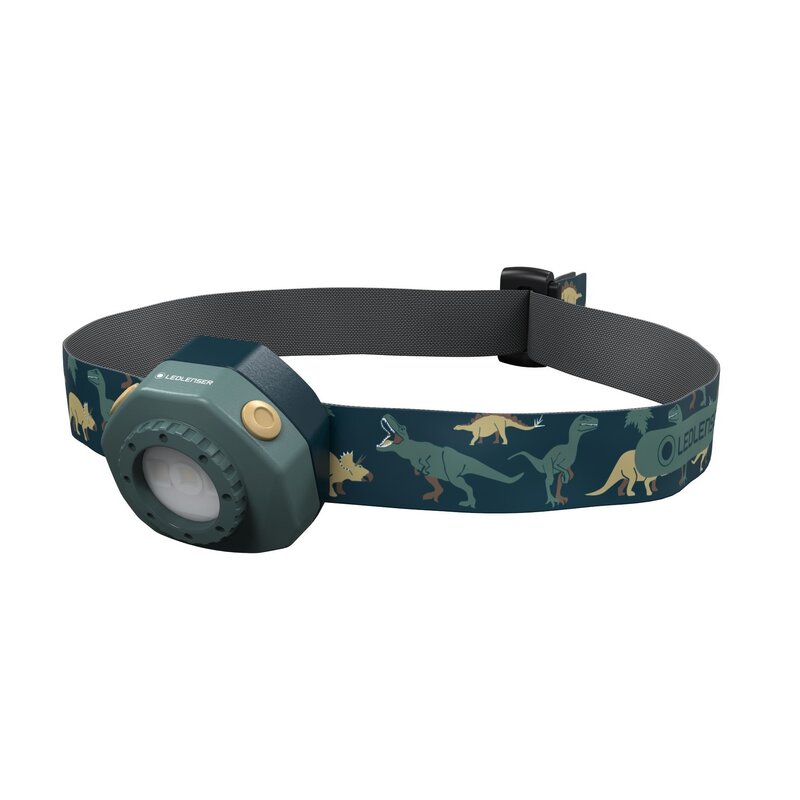 Latarka czołowa LEDLENSER KidLed4R Dinozaury