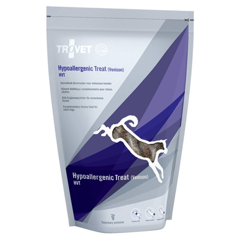 Przysmak dla psa TROVET Hypoallergenic Treat HVT Venison Dziczyzna 250 g