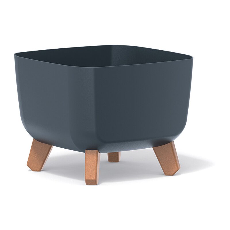 Doniczka PROSPERPLAST Gracia Square DGQL240-S433 6L Antracyt