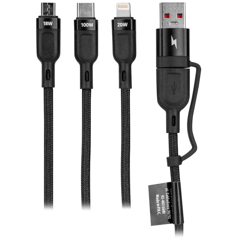 Kabel 6w1 XLINE 100W 1.2 m