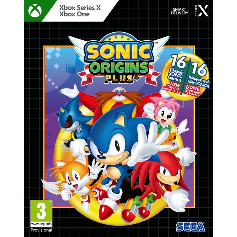 Sonic Origins Plus Gra XBOX ONE (Kompatybilna z Xbox Series X)