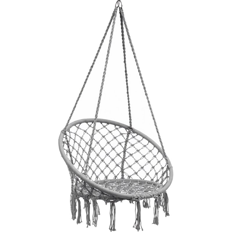 Fotel wiszący MIRPOL Brasil Hoop Szary